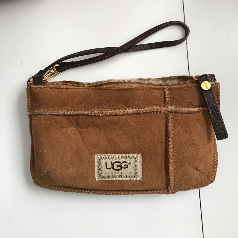 Ugg tan Wristlet